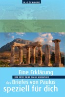 Der 1. Brief an die Korinther - speziell für dich
